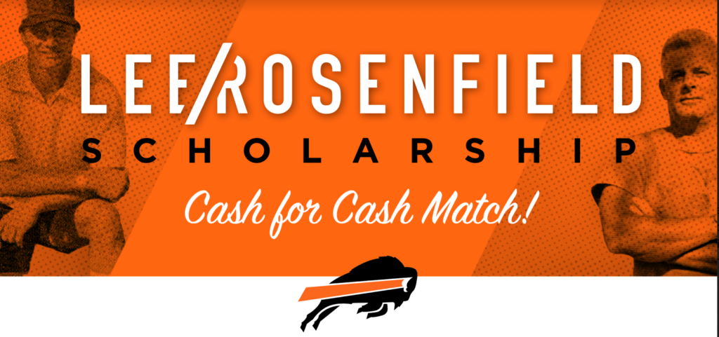 Coach Lee and Coach Rosenfield Scholarship Match Project raised $15,710!!